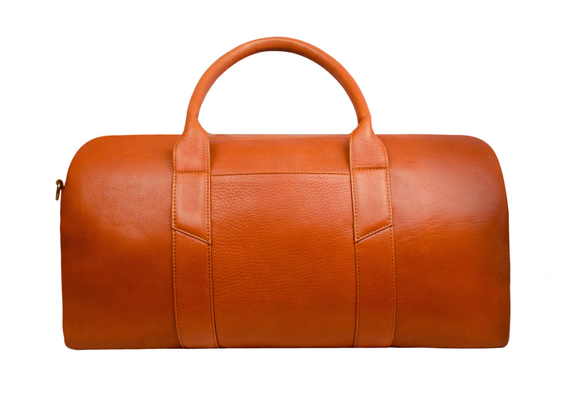 Leather Weekender - Issara - Ethically Crafted, Cabin Friendly Duffel