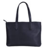 Leather Navy Tote Issara